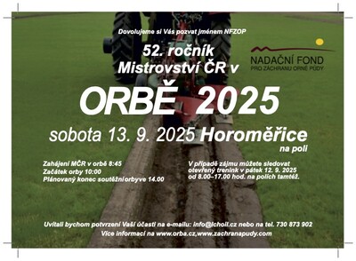 Pozvánka 52 ročník